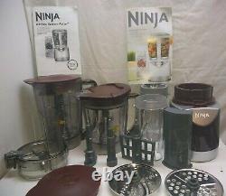 Ninja Kitchen System Pulse 48oz Blender 700w BROWN Chocolate BL207 & Accessories