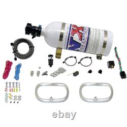 Nitrous Express Dual Ntercooler Ring System (2 6 x 6 Rings) with10lb Bottle 222