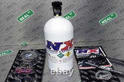 Nitrous Express Universal DRY Shot (35-150HP) EFI Kit w 10LB Bottle NX-21000-10