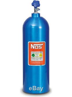 Nitrous Oxide Systems NOS Nitrous Bottle 20-Lb, (Electric, Blue) 27 (14760NOS)