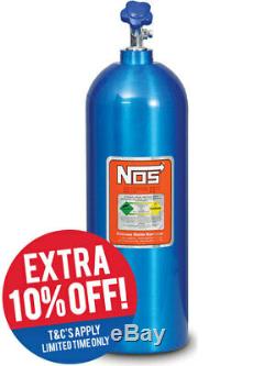 Nitrous Oxide Systems NOS Nitrous Bottle 20-Lb, (Electric, Blue) 27 (14760NOS)