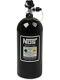 Nitrous Oxide Systems Nitrous Bottle 10-lb. With Racer Safety Black (14745b-tpi)