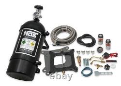 Nos Big Shot Wet Nitrous System, 10lb Black Bottle, 100-150hp, 4150/? Rter? Fb, 4bbl