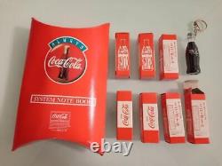 Novelty Coca-Cola System Notebook 7 Miniature Bottles