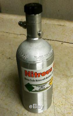 Nx Nos Nitrous Oxide Bottle Tank 2.5 Pound Lb Dragbike 14720 11025