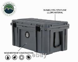 Overland Vehicle Systems D. B. S. Dark Grey 169 QT Dry Box WithWheels & Bottle Opener