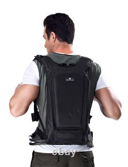 Personal Microclimate Body Cooling Vest with backpack Ice Bottle