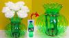 Plastic Bottle Vase Craft Idea Diy New Design Bottle Flower Vase Foam Se Guldasta Banane Ki Vidhi