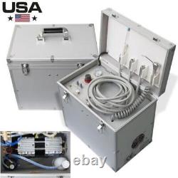 Portable Dental Unit with Air Compressor Suction for Efficient Treatments