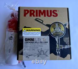 Primus Omni Lite TI Lightweight Multi-Fuel Camping Stove plus 890ML Fuel Bottle