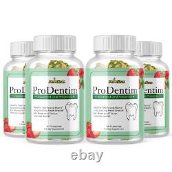 ProDentim Advanced Oral Probiotics-Teeth/Gum Repair- 4 Bottles-240 Gummies