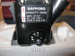 Sapporo SP-527 Gravity Feed Water Bottle Steam Iron