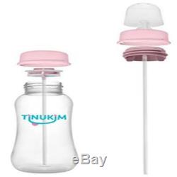 Set Of 2 Tinukim Hands Free Baby Bottle Anti-Colic Nursing System 9 Ounce  Ne