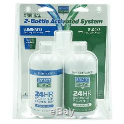 SmartMouth Original 2-Bottle Activated Mouthwash System with Pumps 950ml