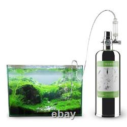 Stainless Steel Cylinder Aquarium CO2 Generator Reactor System Kit for Plants
