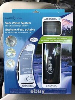 SteriPEN Classic Portable UV Hiking Emergency Water + Water Bottle Free BPA