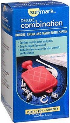 Sunmark Combination Douche Enema And Water Bottle System, 1 each