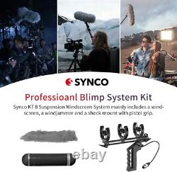 Synco KT 8 Blimp Windscreen Shock Mount Suspension System with XLR Cable for Mic