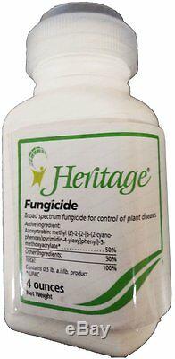 Syngenta Heritage DF 50 Systemic Fungicide 4 oz Bottle