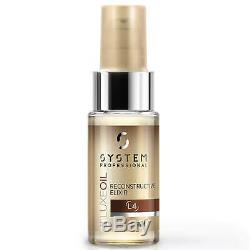 System Professional Luxe Oil Reconstructive Elixir 30ml #4492 NEW SCUFFED BOTTLE