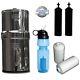 Travel Berkey Water Filter System, With2 Black Filters, 2 Fluoride & Sport Bottle