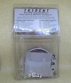 Trident Pony Bottle Support System Kit Diving Accessories