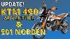 Update Ktm 490 Adventure And Norden 501 Adventure New Release Info It S Coming
