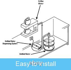 VEVOR Bottled Water System 20 Ft Water Dispensing System Single Inlet US Plug wi
