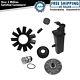 Water Pump Fan Clutch Blade Expansion Tank & Thermostat Kit For Bmw E46 Z3 X3