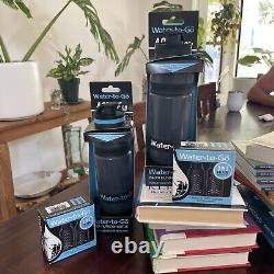 Water To Go Filtration System-2 Units And Two Extra Filters. BRAND NEW