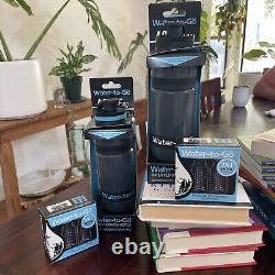 Water To Go Filtration System-2 Units And Two Extra Filters. BRAND NEW