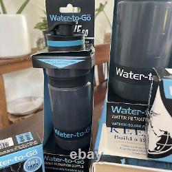 Water To Go Filtration System-2 Units And Two Extra Filters. BRAND NEW