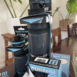 Water To Go Filtration System-2 Units And Two Extra Filters. BRAND NEW