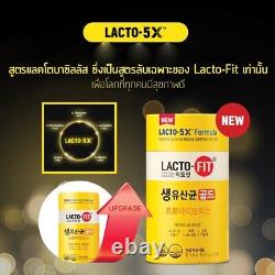 X3Boxes Lacto-Fit GOLD 5x-Formula Probiotic Detox Digestive Support 50pcs/Bottle