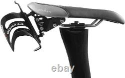 XLAB Delta 400 Black Saddle Mounted Single Bottle System with Cage Mount and Cage