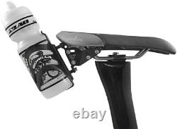 XLAB Delta 400 Black Saddle Mounted Single Bottle System with Cage Mount and Cage