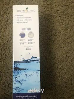 Young Living Hydrogize Hydrogen Generating Water Bottle Ivory