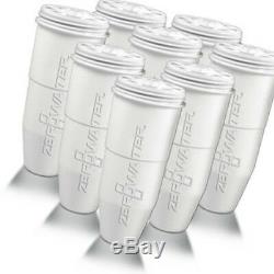Zero Water Replacement Water Filter For All ZeroWater Dispensers 8 Pack