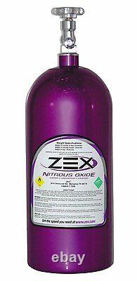 Zex 82000 10 lbs. Purple Nitrous Oxide Bottle with Valve