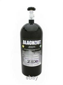 Zex Nitrous 82355 Nitrous Bottle Kit, 5 Lb Black High Flow Valve