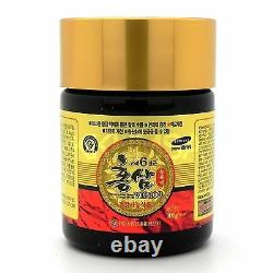 100% Pure 6 Years Root Korean Red Ginseng Extrait 300g (100g X 3 Bouteille) Panax