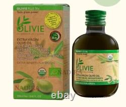 2 bouteilles X 250 mL d'huile d'olive Original du Maroc Olivie Plus 30x expédiées par Express DHL