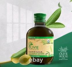 2 bouteilles X 250 mL d'huile d'olive Original du Maroc Olivie Plus 30x expédiées par Express DHL