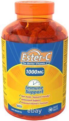 (34 Bouteilles), Ester-c Vitamine C 1000mg (180 Comprimés), Exp 2025/ma