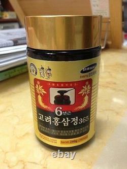 4 Bouteilles Korean 6years Root Red Ginseng Extract 365 (240g X4ea)
