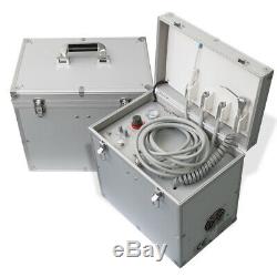 410w Portable Unité Turbine Dentaire / Compresseur D'air / Aspiration Système / Bouteille D'eau États-unis