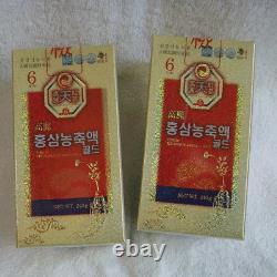 6-ans Korean Red Ginseng Extrait Or (240g2bottles) / Fatigue De Récupération