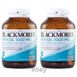 Blackmores Huile De Poisson 1000mg Dietary Supplément 200 Capsules Pack De 2 Bouteilles