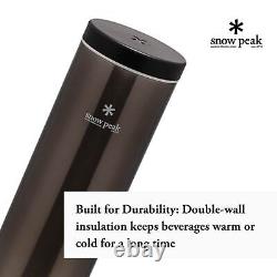 Bouteille Snow Peak System 500 Dark Silver TW-071R-DS