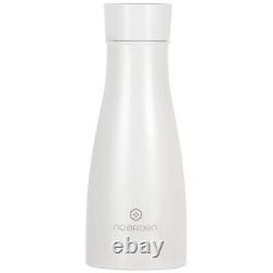 Bouteille d'eau intelligente Noerden LIZ 12 oz 350ml avec stérilisation UV autonettoyante, blanche